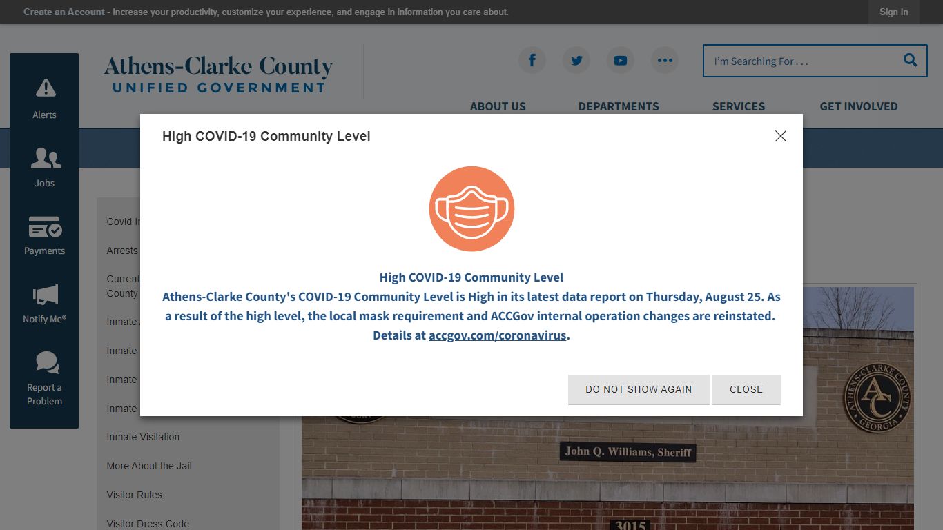 Athens-Clarke County Jail | Athens-Clarke County, GA - ACCGov